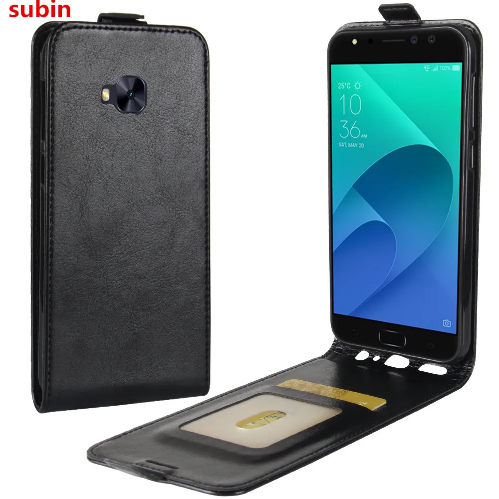 Чехол для Asus Zenfone 4 Selfie Pro ZD552KL оригинальный кожаный защитный чехол чехол-книжка |