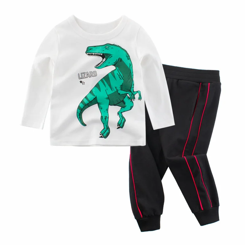 Детский комплект одежды для мальчиков осень 2020 детская одежда хлопковые