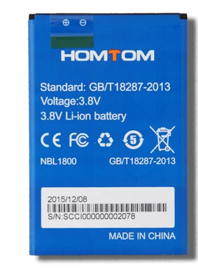 Оригинальный HT5 Батарея 4250mah 3 8 V Для Doogee HOMTOM 5 0 &quotдюймовый HD Android 1 4g FDD-LTE смартфон