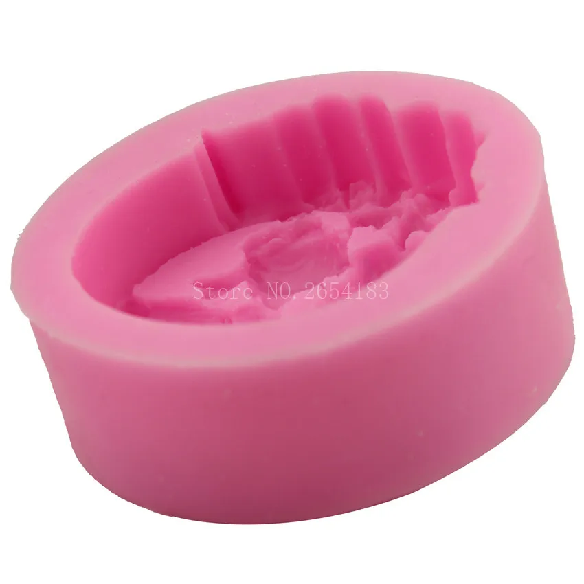 Девушка и мальчик День Святого Валентина поцелуй свадебное Силиконовое мыло для