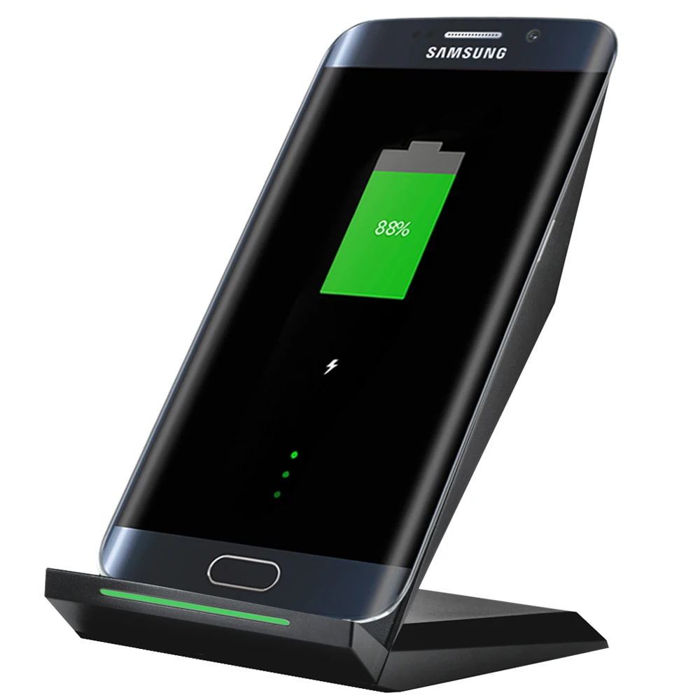 CHUNFA Qi Беспроводной Зарядное устройство для samsung Galaxy S7 край S8 S6 Edge быстрая док