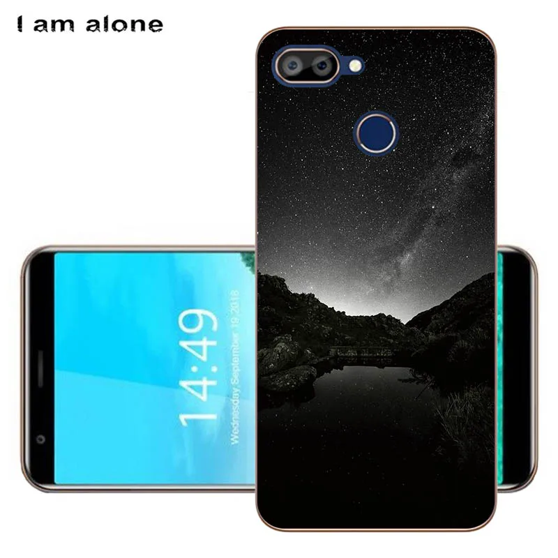Soft TPU U34 Чехлы для телефонов I am alone для Oukitel C11 Pro, 5,5 дюймов, черный мягкий термополиуретан, Модные Цветные Чехлы для мобильных телефонов Oukitel C11 Pro - Цвет: Soft TPU U34