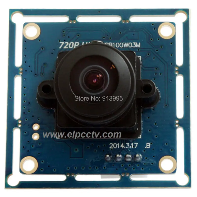 720P hd cmos OV9712 MJPEG 170 degee широкоугольный объектив рыбий глаз Бесплатный драйвер usb