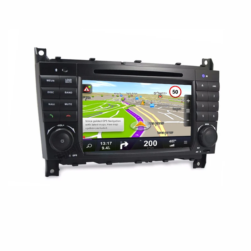DSP 7 &quot2 Din octa Core Android 10 автомобильный DVD GPS для Mercedes/Benz C Class W203 2004 2007 C200 C230 C240 C320 C350 CLK