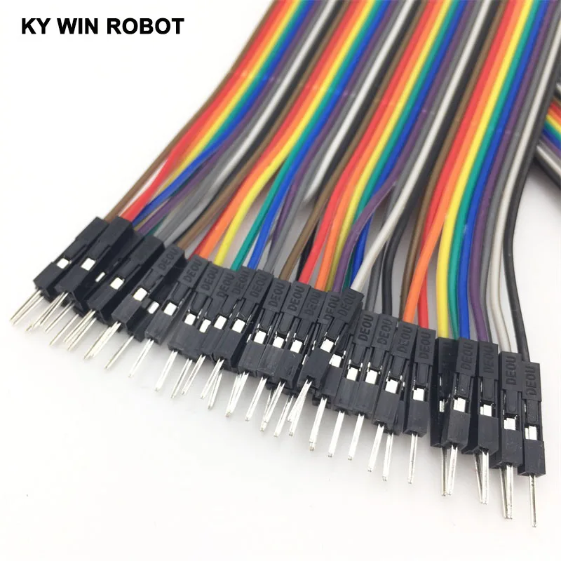 Dupont Line 120 шт. 10 см штекер + и гнездо соединительный провод кабель для arduino DIY KIT|jumper