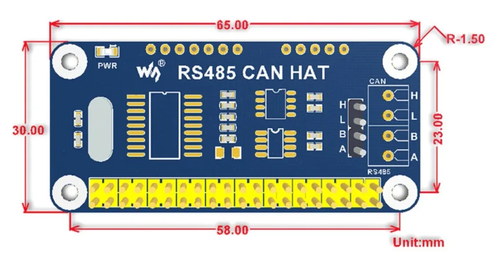 Raspberry Pi RS485 может Расширительная плата банка|Запасные части| |
