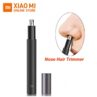 Электрический мини-триммер Xiaomi HN1 с острым лезвием для удаления волос в носу, портативный, минималистичный дизайн, водонепроницаемый, безопасный для ежедневного использования