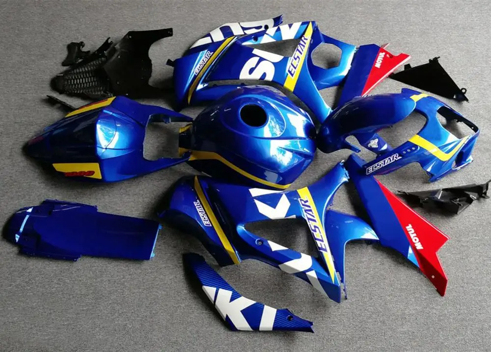 GSXR1000 07-08 Обтекатели наборы бодикон ковлинг бак крышка боковая панель крыло для