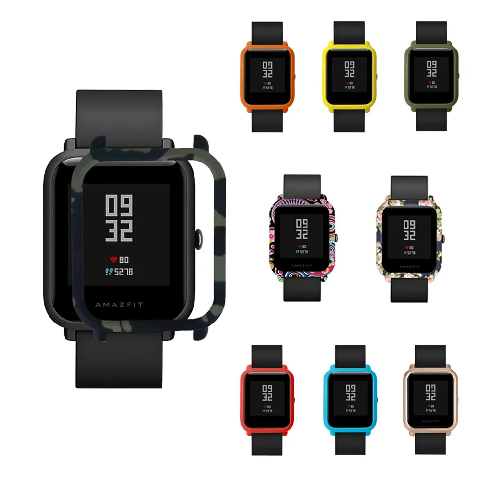 Чехлы для часов тонкий цветной чехол Xiaomi Huami Amazfit Bip ремешок BIT PACE Lite Youth smart Watch