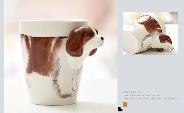 400 мл 3D мультфильм керамика кофе кружка молоко бутылка для воды посуда напитков день рождения подарок ко Дню Святого Валентина чай