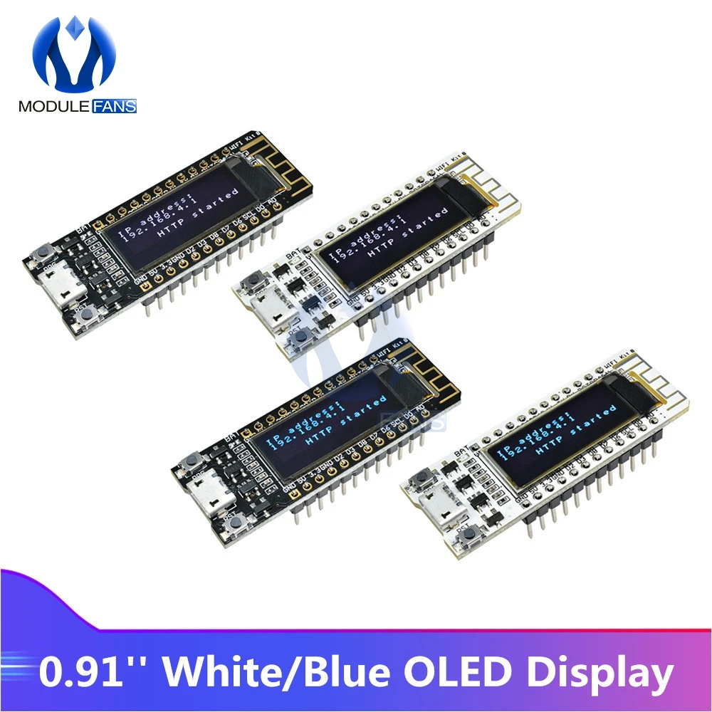 Интернет вещей CP2014 ESP8266 0,91 дюйма OLED 32 МБ флэш wifi модуль печатной платы для Arduino NodeMcu IOT макетная плата