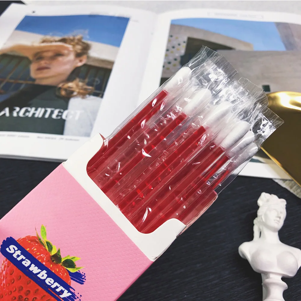 Популярная помада чехол для сигарет ватные палочки помады стойкая водостойкая