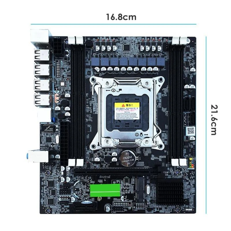 X79 E5 настольный компьютер материнская плата Lga 2011Pin 4 канала Recc игровая платформа