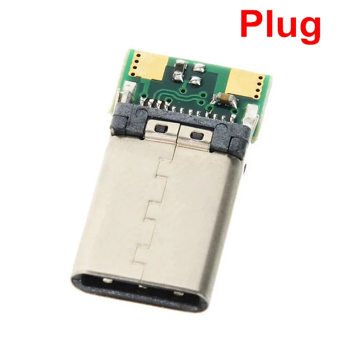 DIY 24pin USB 3 1 Тип C штекер гнездо разъем SMT с ПК платой|socket safety|smt transistorsocket pics |