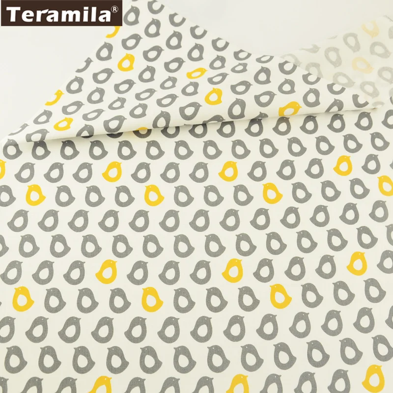Teramila 8 шт. хлопок швейные ткани серый серии текстиль саржа DIY лоскутное Telas жир четверть комплект метр Tissu Coton 40x50 см - Цвет: 50cmx160cm