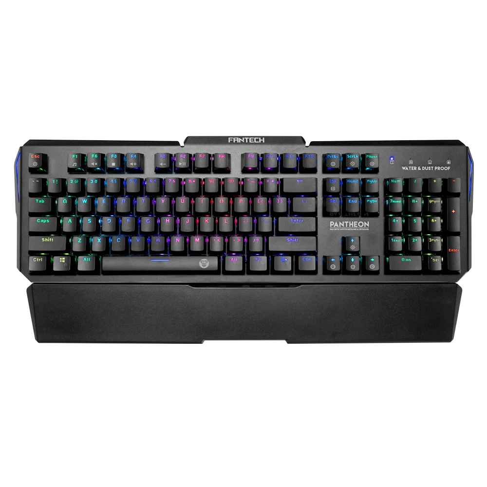 FANTECH MK882 Механическая игровая клавиатура Проводная 104 ключей анти водяная пыль