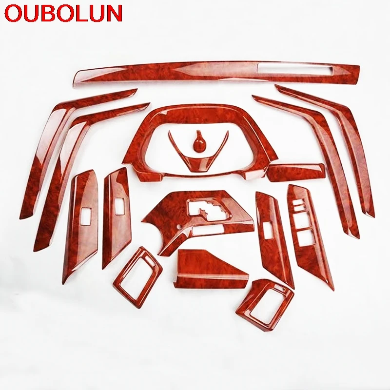 OUBOLUN 17 шт. ABS дерево краска вентиляционное отверстие окно переключатель панель