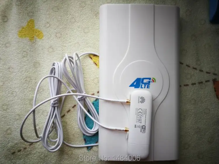 Разблокированный huawei E8372+ 4G антенна двойной TS9 Разъем 150 Мбит/с 4 г LTE USB модем мобильный WiFi ключ E8372h-608 E8372h-153