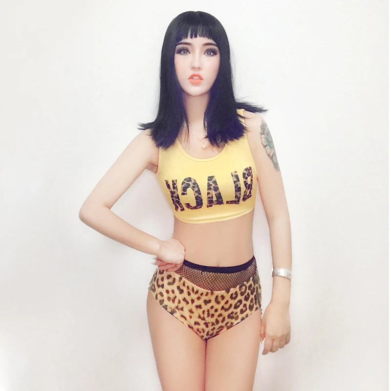 Новое поступление костюм для диджея женский ночной клуб летний брючный с