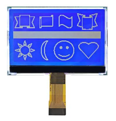 24PIN COG 19296 ЖК-экран ST75256 Привод IC SPI/I2C/параллельный интерфейс белая/синяя подсветка