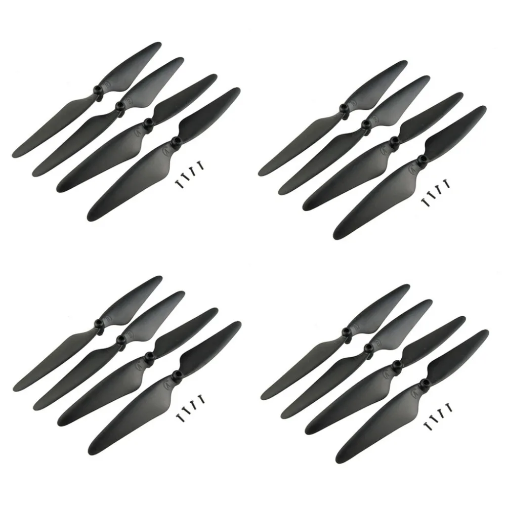 4 набора лопастей для Hubsan X4 H502E H502S четырехосный самолет и Вертолет Пропеллер