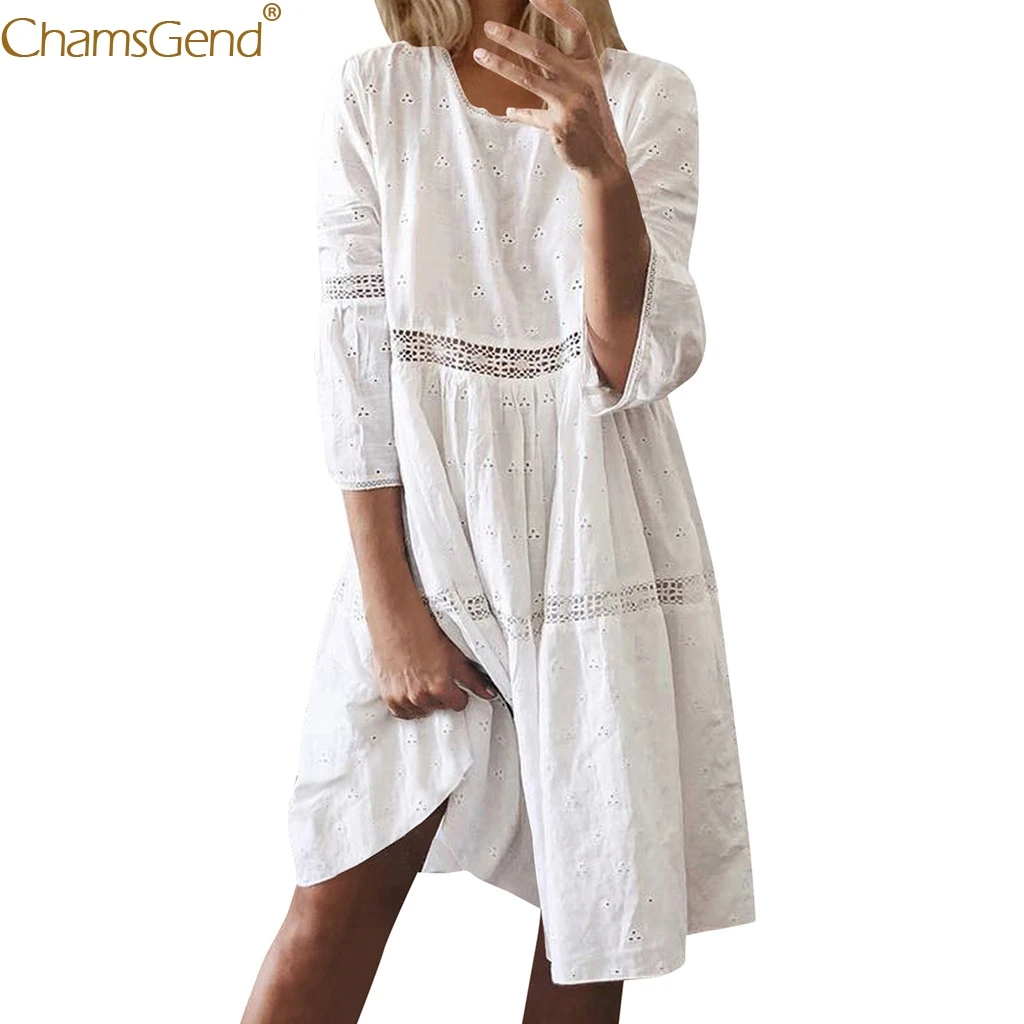 Женское вечернее платье миди Boho однотонное с вырезом лодочкой и летнее большого