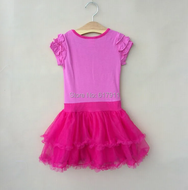 wholesale 5pcs/lot 2014 girls summer dress brand kids clothes DOC MCSTUFFINS lace tutu dresses children princess | Детская одежда и