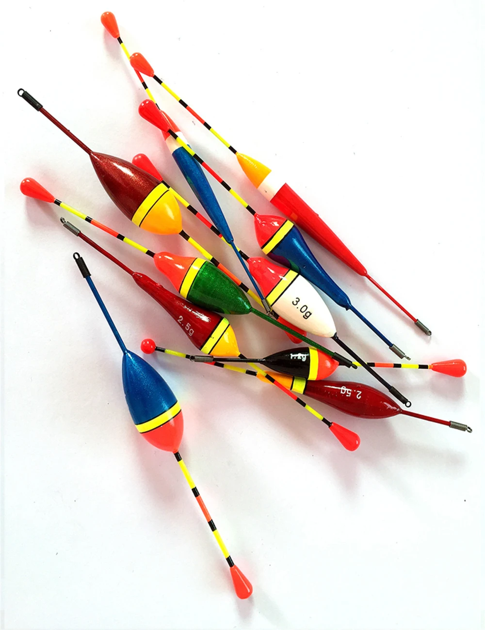 20 шт. набор поплавков для рыбалки из пенопласта карпа пробкового дерева