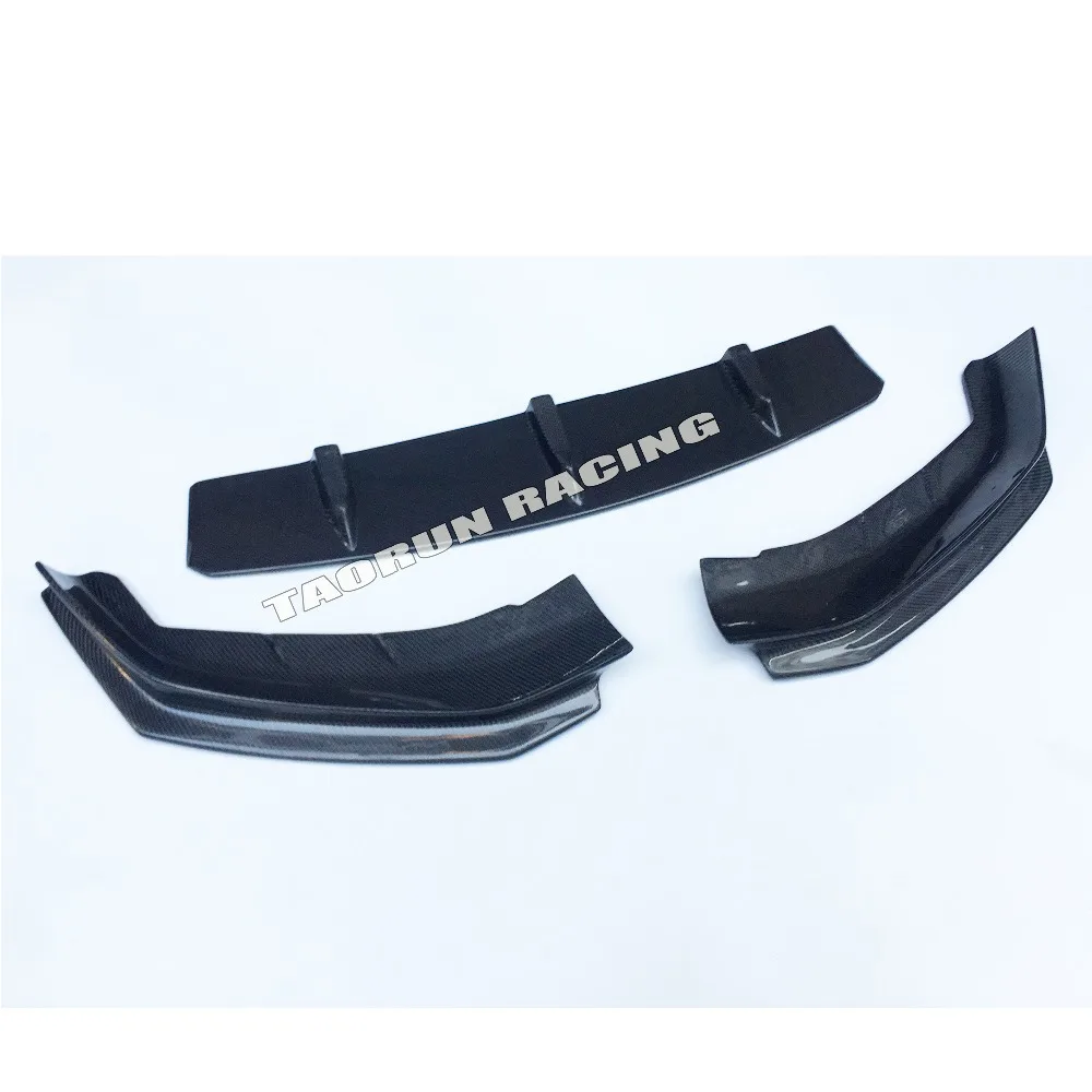 FD Стиль углеродного волокна переднего бампера подбородка губы для BMW G30 седан G31