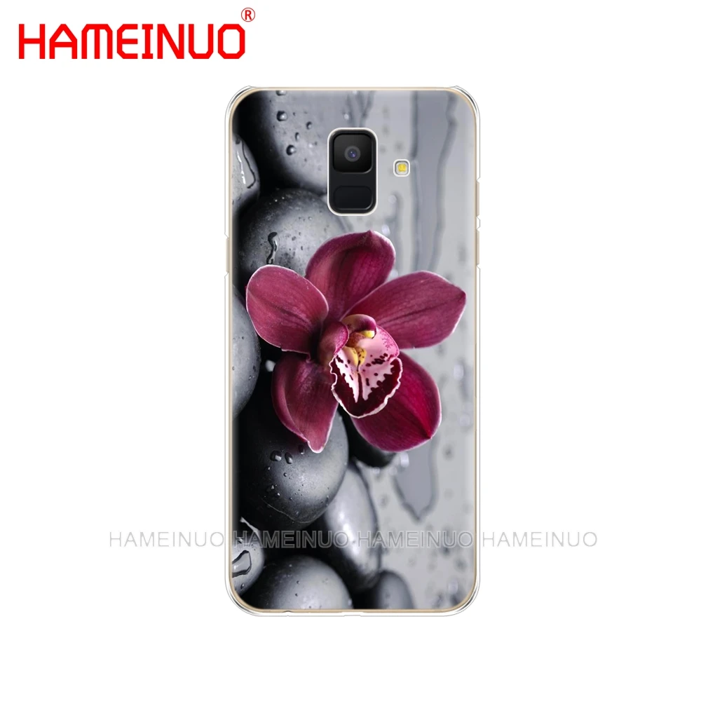 HAMEINUO цветы орхидеи Красочная обложка чехол для телефона для samsung Galaxy J4 J6 J8 A9 A7 A6 A8 плюс j7 duo - Цвет: 42643