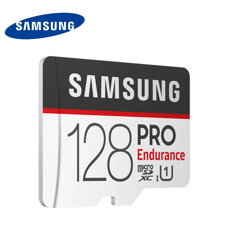 Карта памяти SAMSUNG Micro SD 100 Мб 128 ГБ 64 32 PRO выносливость класс 10 U1 4K MicroSDHC MicroSDXC флэш