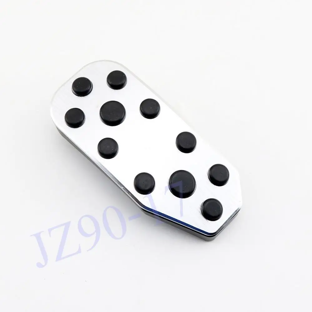 Car Styling No Drilling Aluminum Alloy Accelerator Gas Pedal Cover Brake Fit For Toyota Alphard 2015 2016 2017 2018 2019 | Автомобили и