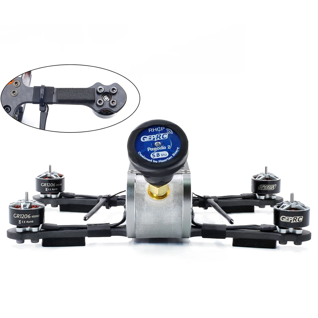 GEPRC GEP-CX Cygnet 145 мм 3 дюйма стабильный F4 20A 48CH RunCam Сплит Мини 2 1080P HD камера 4500kv двигатель RC FPV гоночный Дрон BNF PNP
