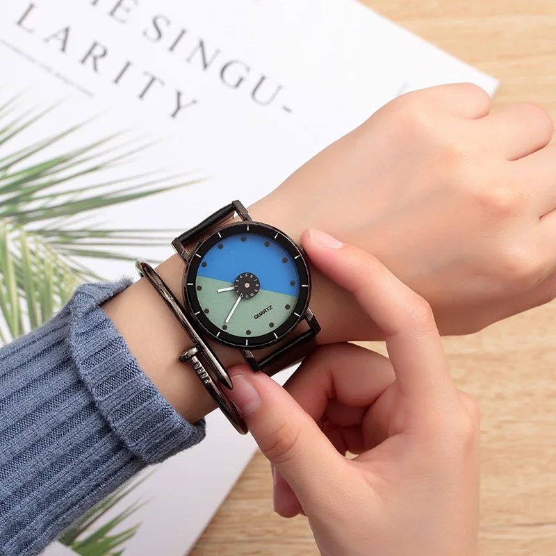 JBRL женские кварцевые часы повседневные двухцветные наручные подарок для девушек