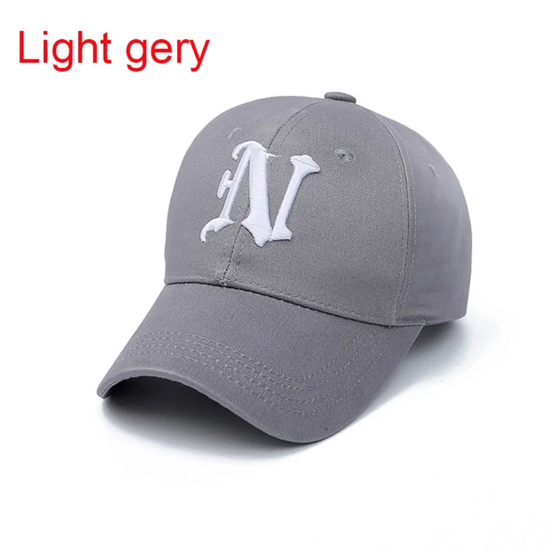 

Men's Fashion Summer Baseball Cap N letter Caps casquette Women's Snapback Cap Dad Hat Summer bone Adjustable gorra hombre hats