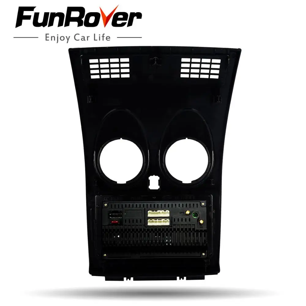 Funrover Android 9 0 2 ГБ + 32 DSP автомобильный Радио Центральный Multimidia видео плеер gps для Nissan