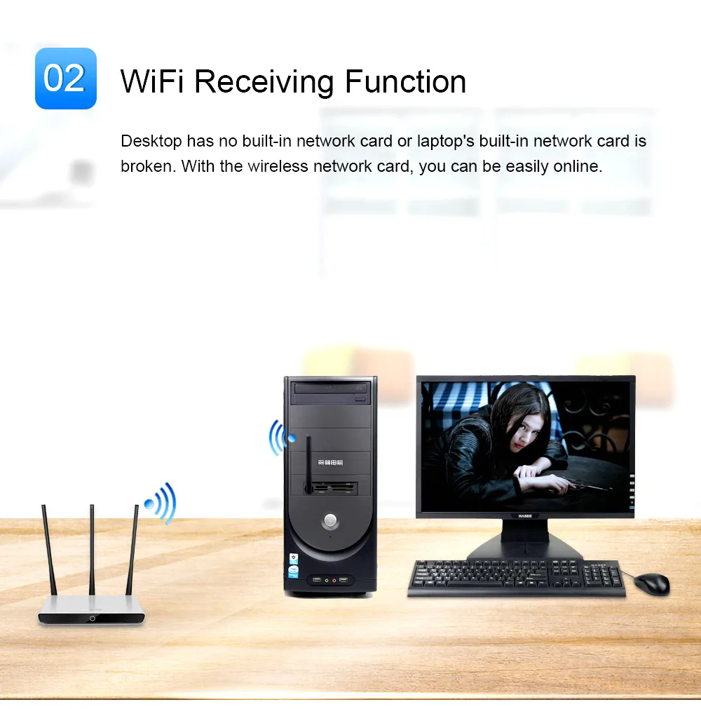 SATXTREM MT7601 мини USB wifi-адаптер с антенной 150 Мбит/с 2дб WiFi ключ Wi-Fi приемник беспроводная сетевая карта для Windows ПК ноутбук