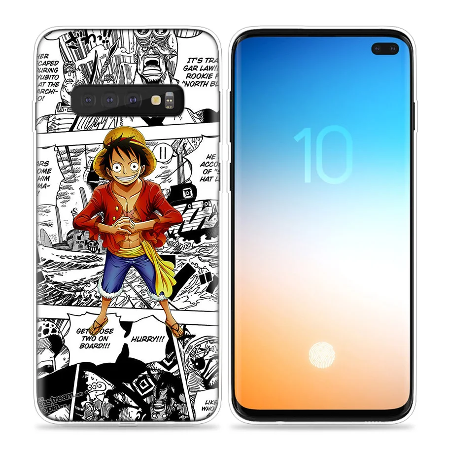Одна деталь чехол для samsung Galaxy S8 S9 S10 5G S10e S7 Note 8, 9, 10, J4 J6 плюс J5 J8 J3 силиконовый Caso аниме телефон сумки Coque
