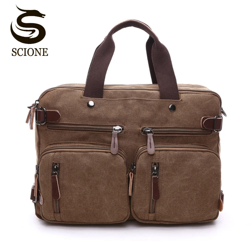 2018 Холстинные многофункциональные дорожные сумки для мужчин ручной путешествий