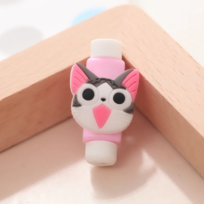 Funelego 50 штук 1 лот Мультфильм Стиль D5 USB кабели Крышка для зарядного устройства