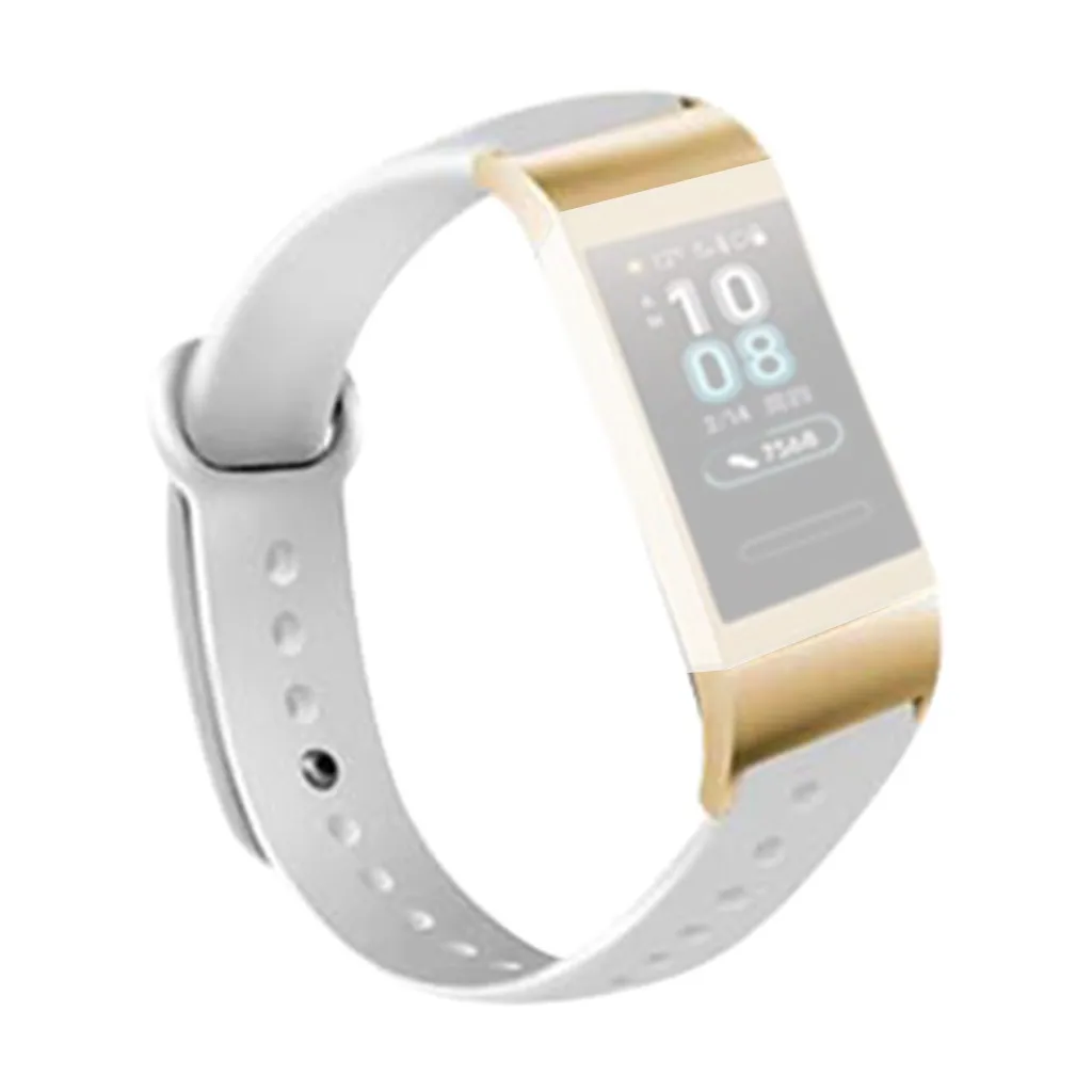 Ouhaobin силиконовый ремешок для huawei Band 3/3 Pro ремешок на запястье сменный Одноцветный силиконовый браслет для huawei Band 3 pro 610#2
