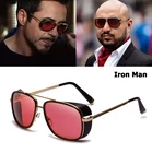Солнцезащитные очки JackJad 2020 мужские в стиле Тони Старка, Модные Винтажные Классические солнечные очки в стиле стимпанк, C-61
