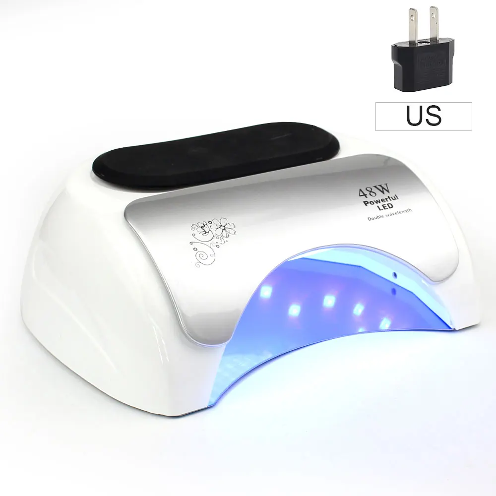NOQ Max42W CCFL УФ светодиодный светильник для ногтей сушилка для отверждения лампа для сушки гель-лака для ногтей маникюр 21 светодиодный s дизайн ногтей салонное оборудование - Цвет: US