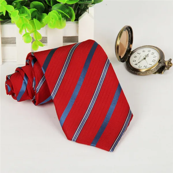 Hot-selling New Style Ties For Men Business Gifts Polyester Stripes Jacquard Men's Suits Accessories Necktie 10 Colors | Аксессуары