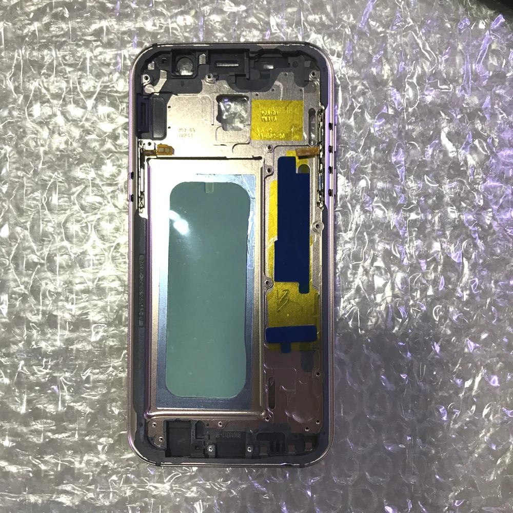 Для Samsung Galaxy A5 2017 A7 A520 A720 средняя рама корпус рамка крышка с выключателем питания