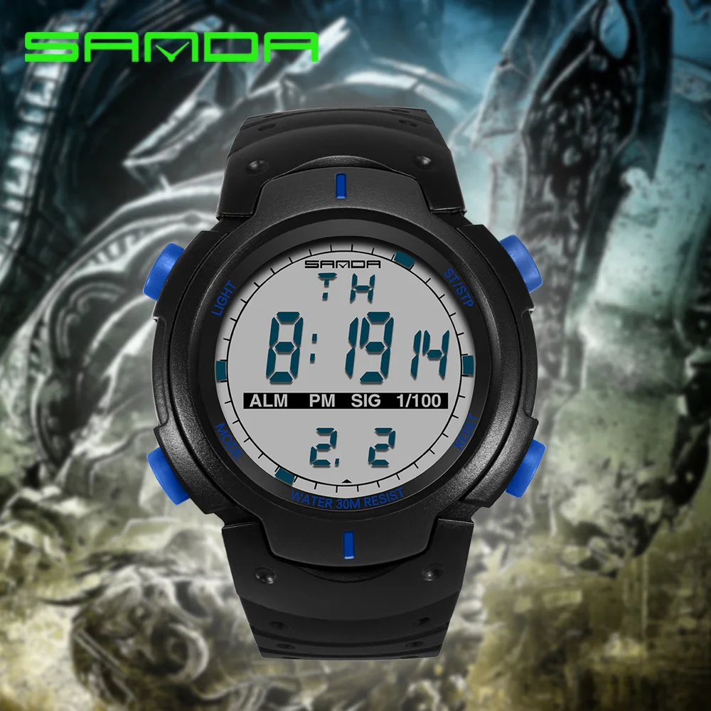 2019 лучшие брендовые роскошные мужские водонепроницаемые часы с большим