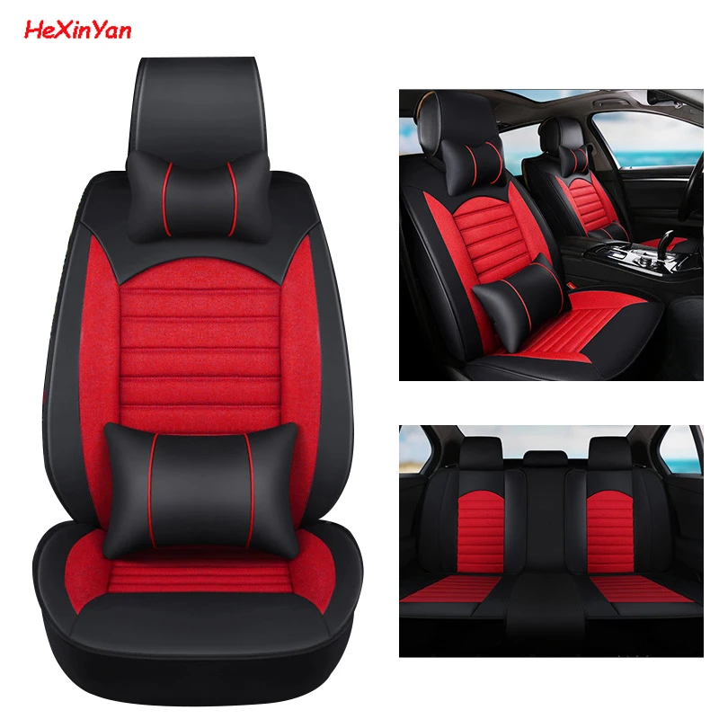 

HeXinYan Universal Car Seat Covers for Toyota all models rav4 wish mark auris prius camry corolla crown auris chr avensis aygo