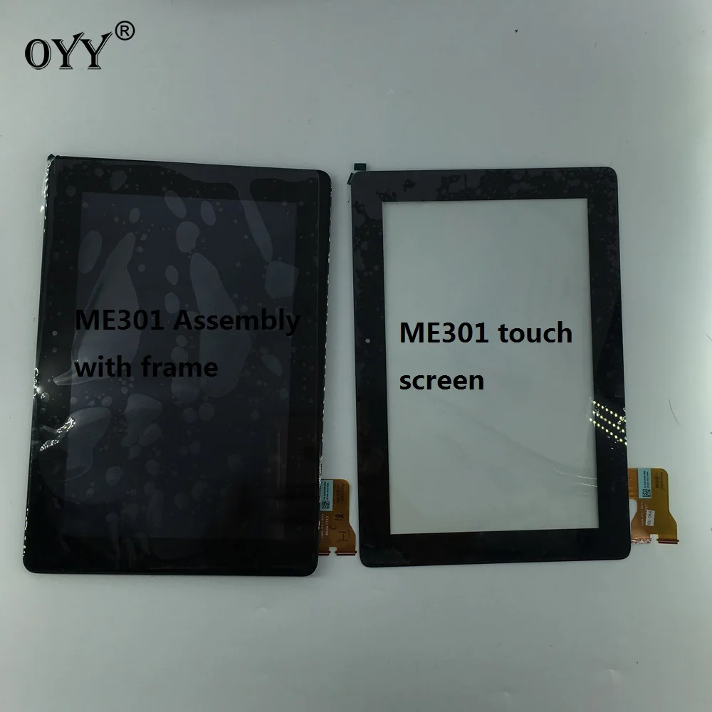 ЖК дисплей сенсорный экран дигитайзер стекло в сборе с рамкой для Asus MeMo Pad Smart ME301
