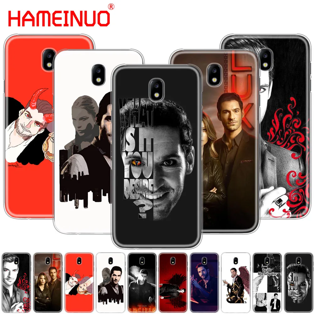 HAMEINUO Люцифер сериал крышка чехол для телефона для Samsung Galaxy J3, J5, J7 года J527 J727 J327 J330 J530 J730 PRO