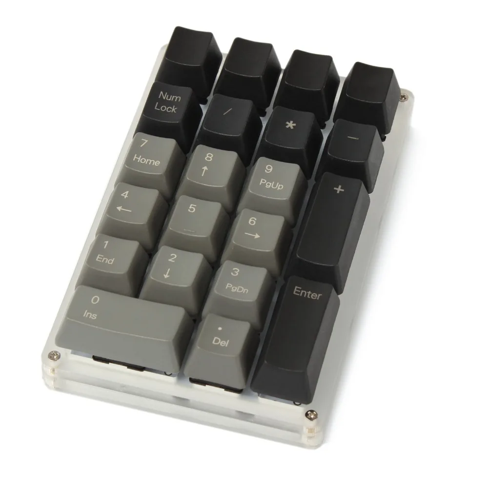 21 ключ YMDK с боковой печатью Пустой Топ-печатный толстый PBT ABS Keycap для MX переключателей механическая клавиатура Numpad(только KEYCAP